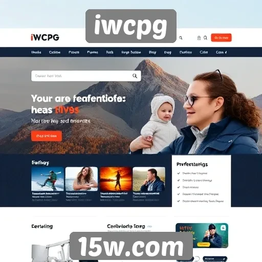 Facilidade de navegação no site iwcpg