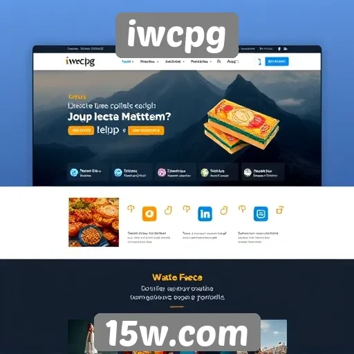 Novidades no design do site iwcpg